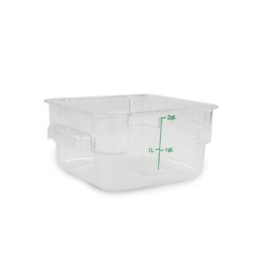 Recipiente Cuadrado de Policarbonato 2 qt