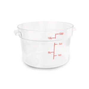 Recipiente Redondo de Policarbonato 12 qt
