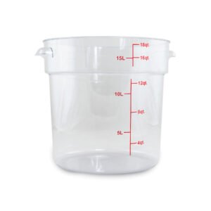Recipiente Redondo de Policarbonato 18 qt