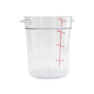 Recipiente Redondo de Policarbonato 4 qt