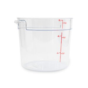 Recipiente Redondo de Policarbonato 6 qt