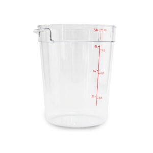 Recipiente Redondo de Policarbonato 8 qt