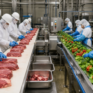 Procesamiento de Carne y Vegetales